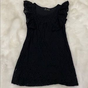 lace black dress